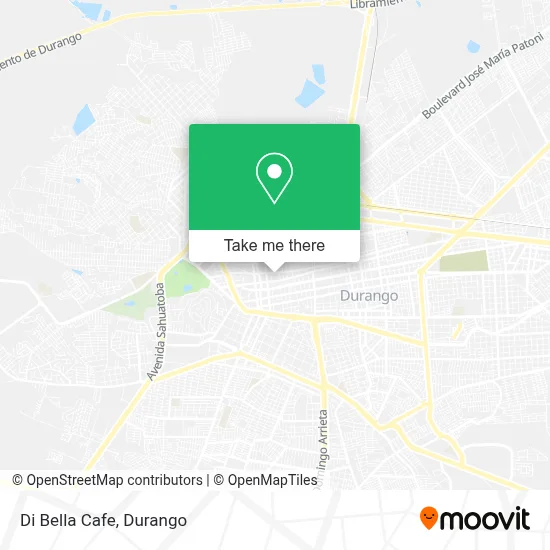 Di Bella Cafe map