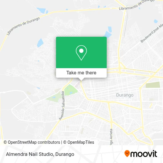 Almendra Nail Studio map