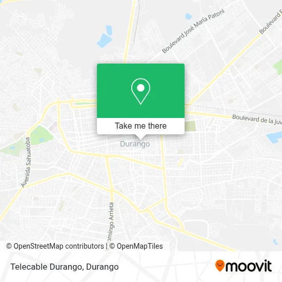 Telecable Durango map