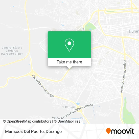 Mariscos Del Puerto map