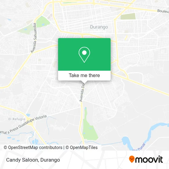 Candy Saloon map
