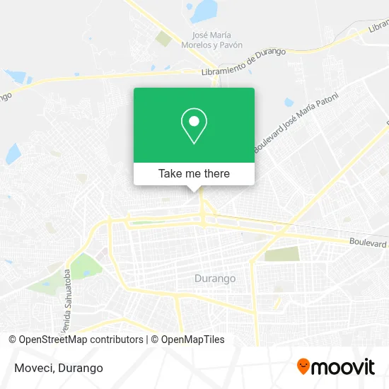 Moveci map