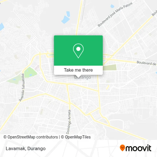 Lavamak map