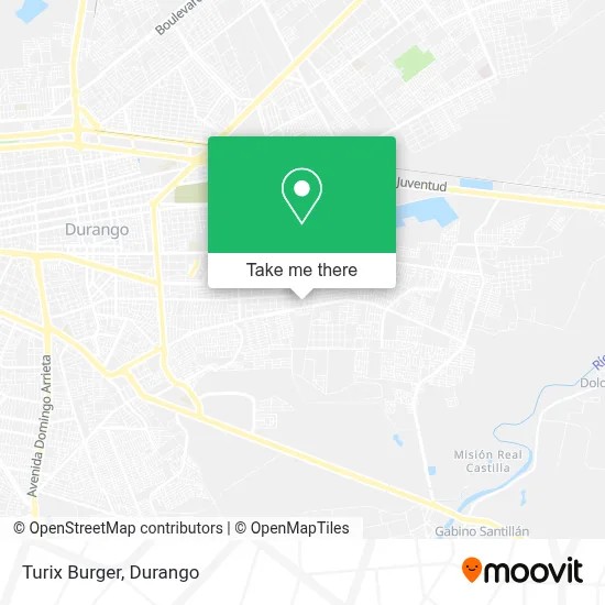 Turix Burger map