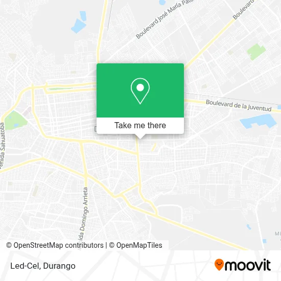 Led-Cel map
