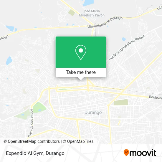 Expendio Al Gym map
