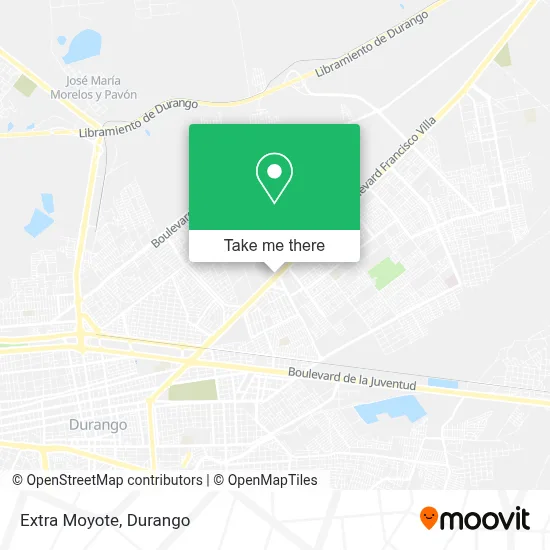Extra Moyote map