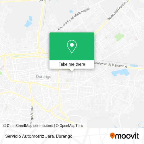 Servicio Automotriz Jara map