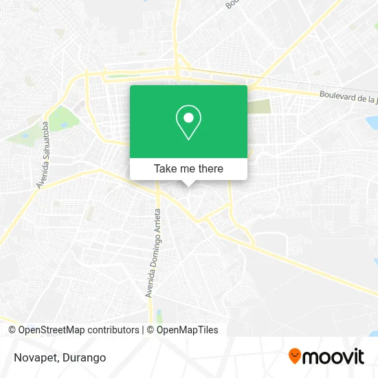 Novapet map