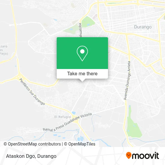 Ataskon Dgo map