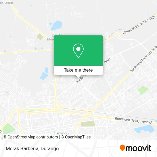Merak Barbería map