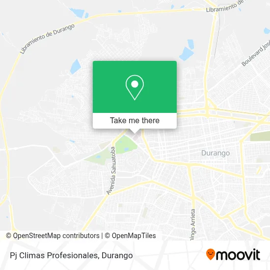 Pj Climas Profesionales map