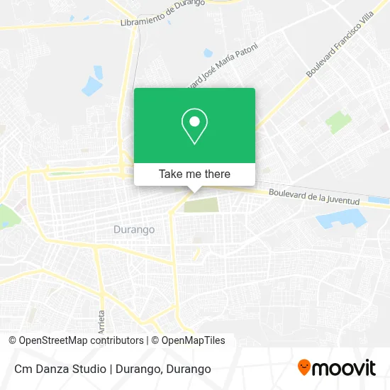 Cm Danza Studio | Durango map