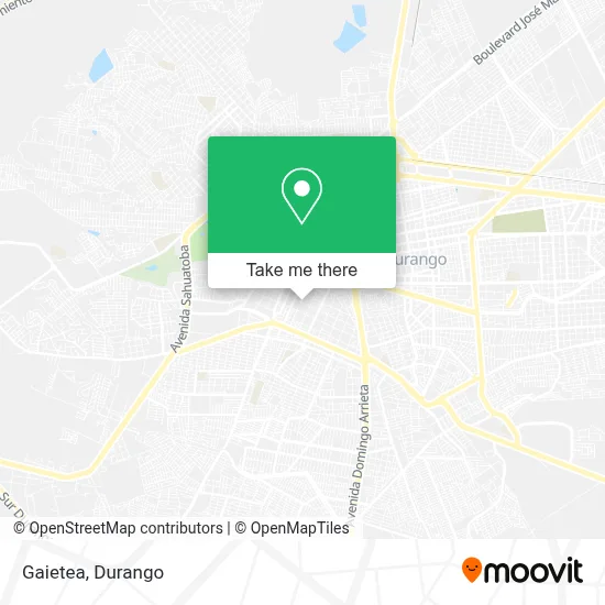 Gaietea map