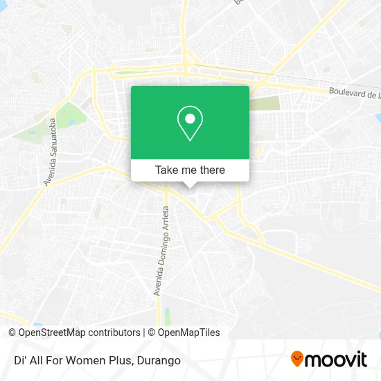 Di' All For Women Plus map