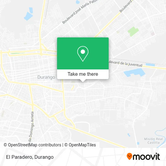 El Paradero map