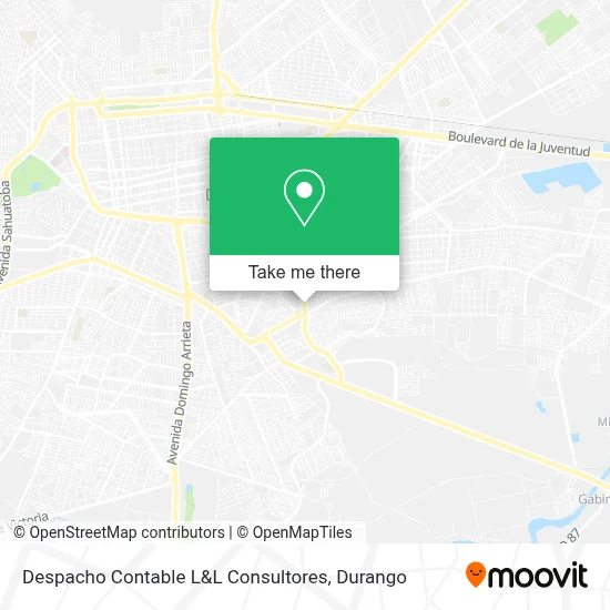 Despacho Contable L&L Consultores map