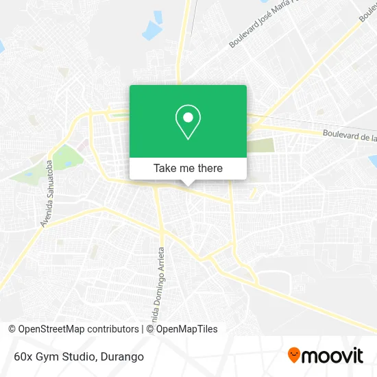 60x Gym Studio map