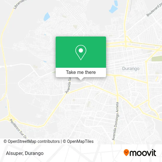Alsuper map