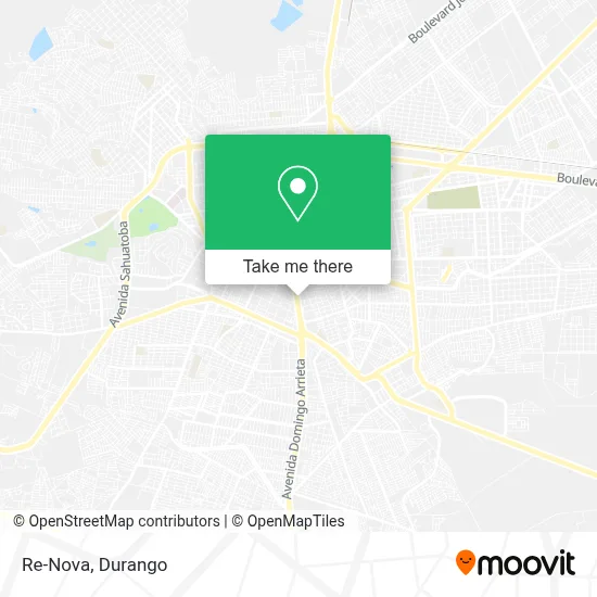 Re-Nova map