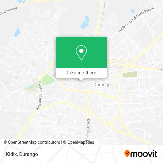 Kidix map