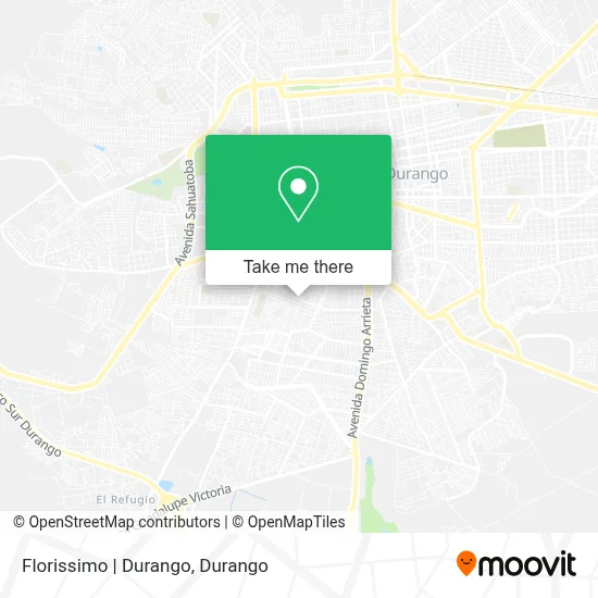 Florissimo | Durango map