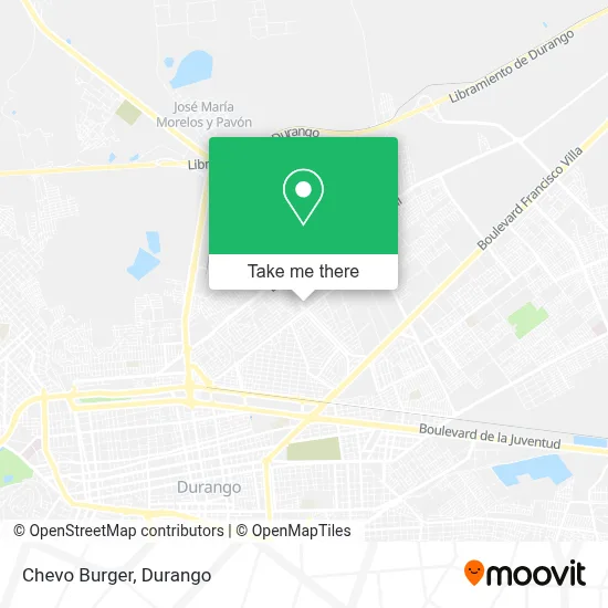 Chevo Burger map