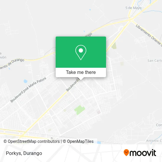 Porkys map