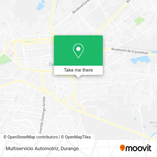 Multiservicio Automotriz map