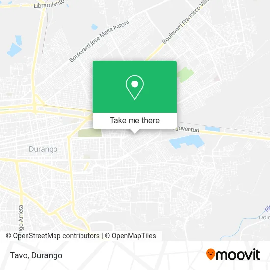Tavo map