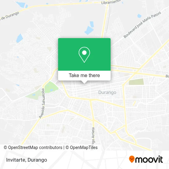 Invitarte map