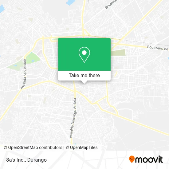 8a's Inc. map