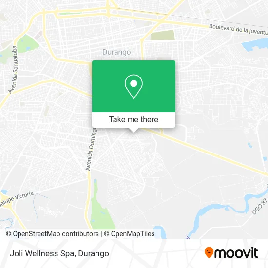 Joli Wellness Spa map