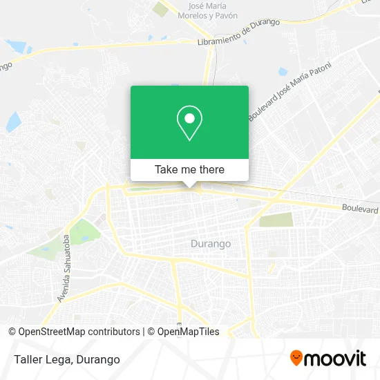 Taller Lega map