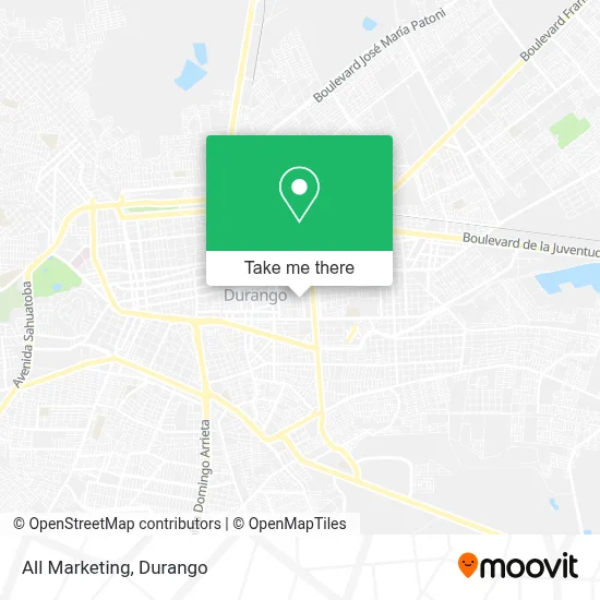 All Marketing map