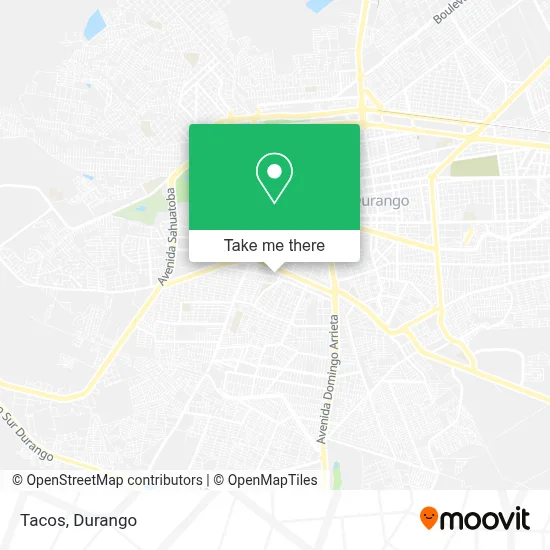 Tacos map