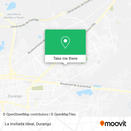 La Invitada Ideal map