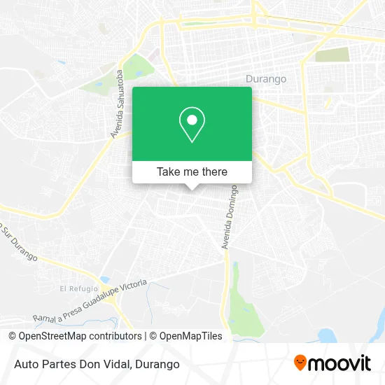 Auto Partes Don Vidal map