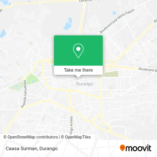 Caasa Surman map