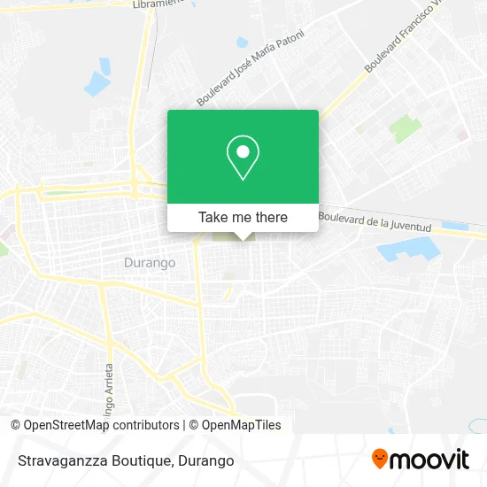 Stravaganzza Boutique map