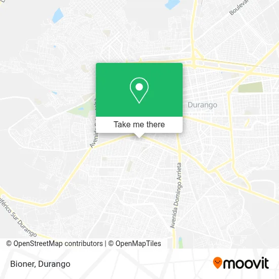 Bioner map