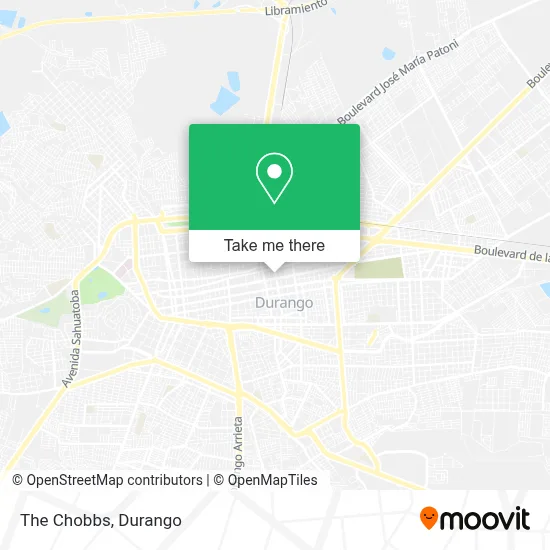 The Chobbs map