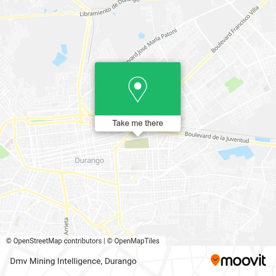 Dmv Mining Intelligence map