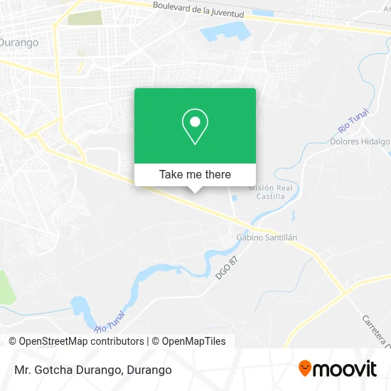 Mr. Gotcha Durango map