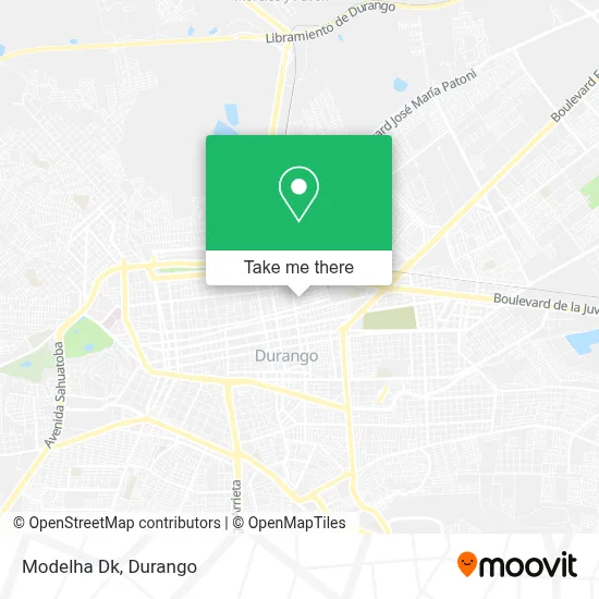 Modelha Dk map