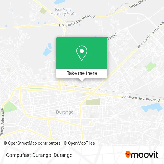 Compufast Durango map