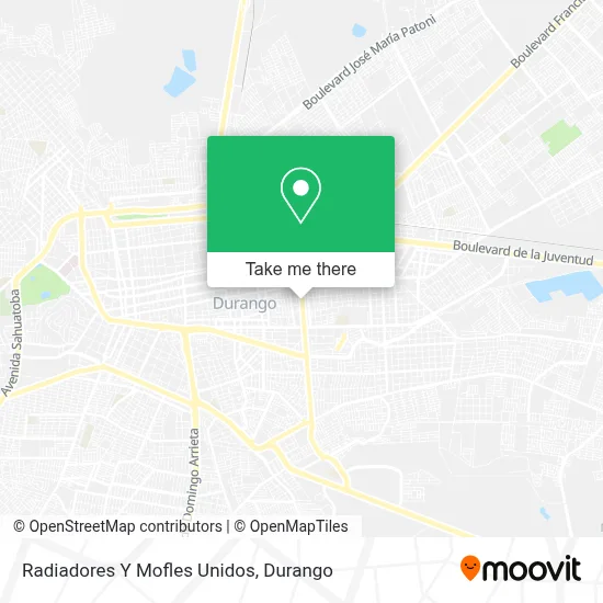 Radiadores Y Mofles Unidos map