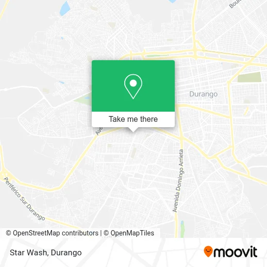 Star Wash map