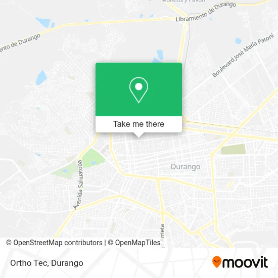 Ortho Tec map