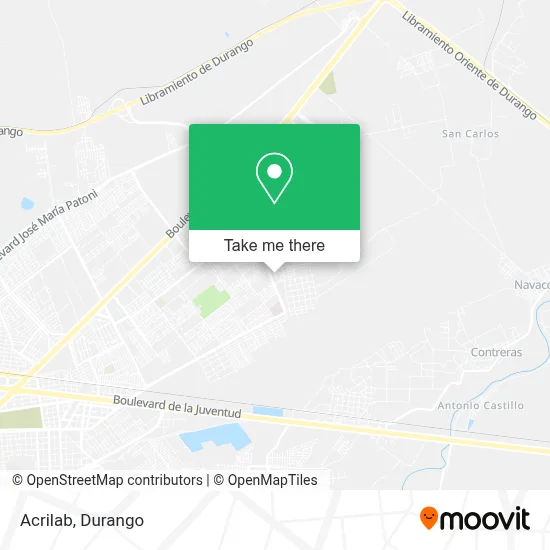 Acrilab map